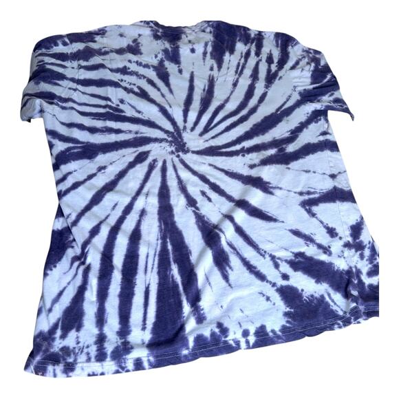 Pink Floyd Purple Lightning Tie Dye Graphic T Shirt Womens Size 2X - Picture 6 of 7
